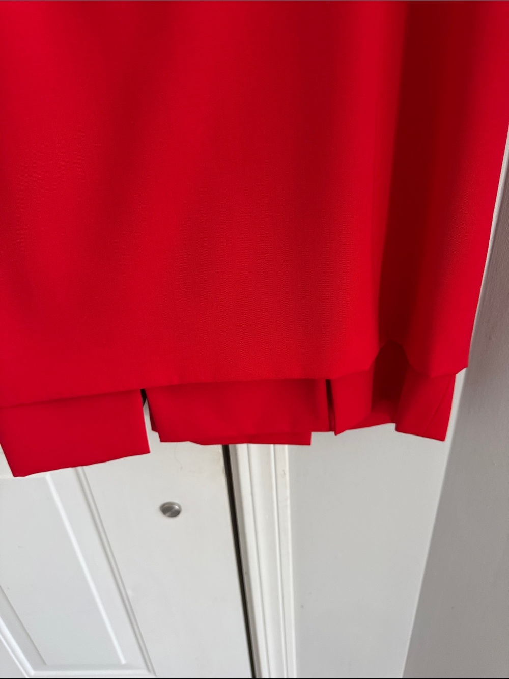 Escada Margaretha Ley red skert size 8 like new - Picture 2 of 7